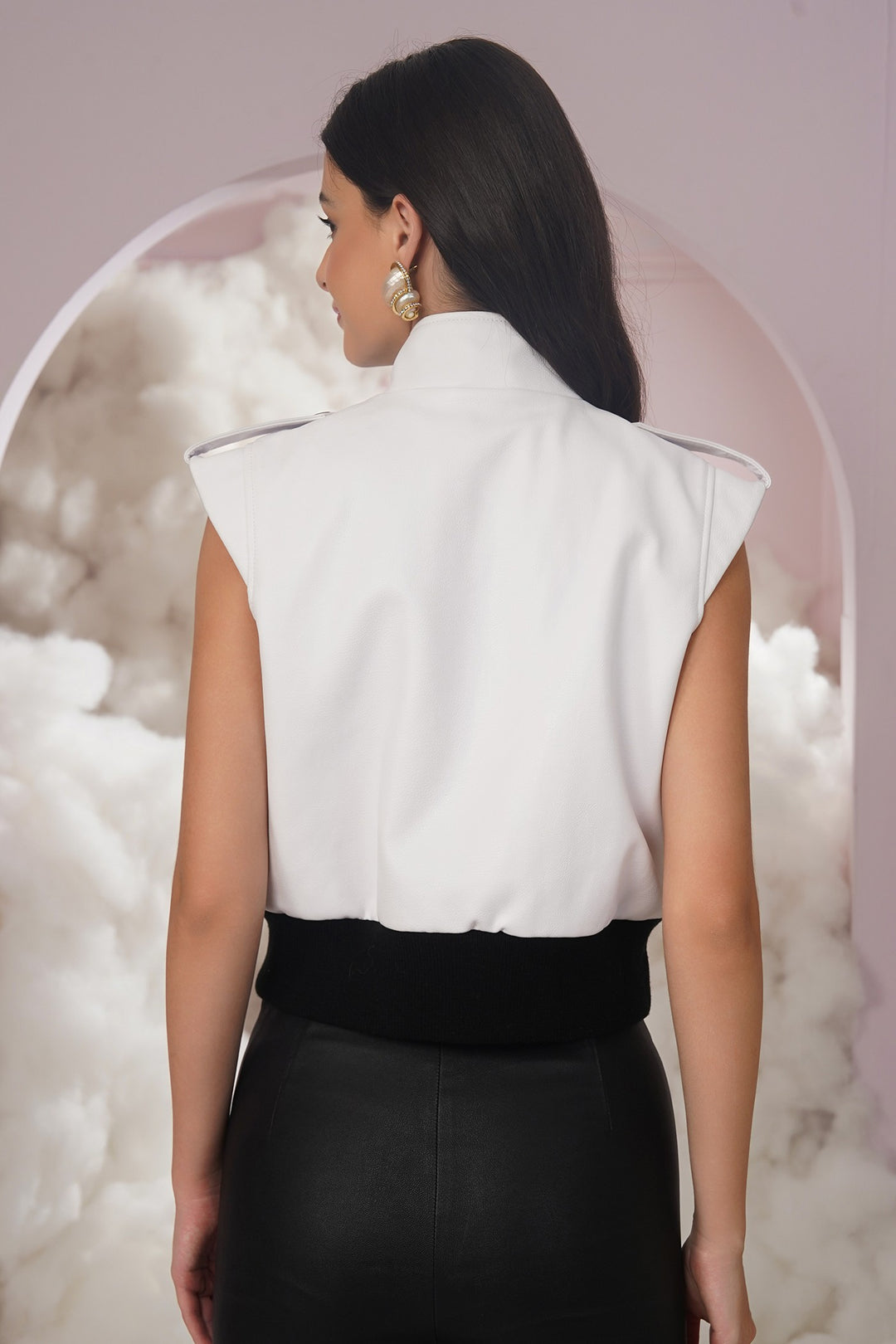 I am a stud jacket - WHITE