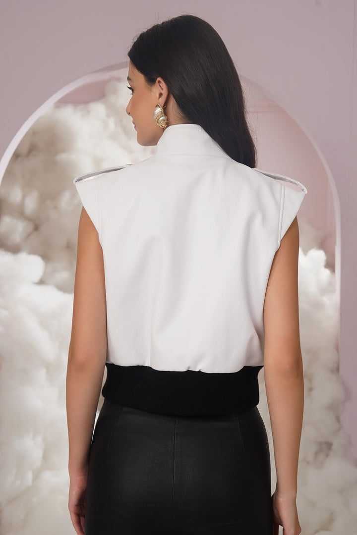 I am a stud jacket - WHITE