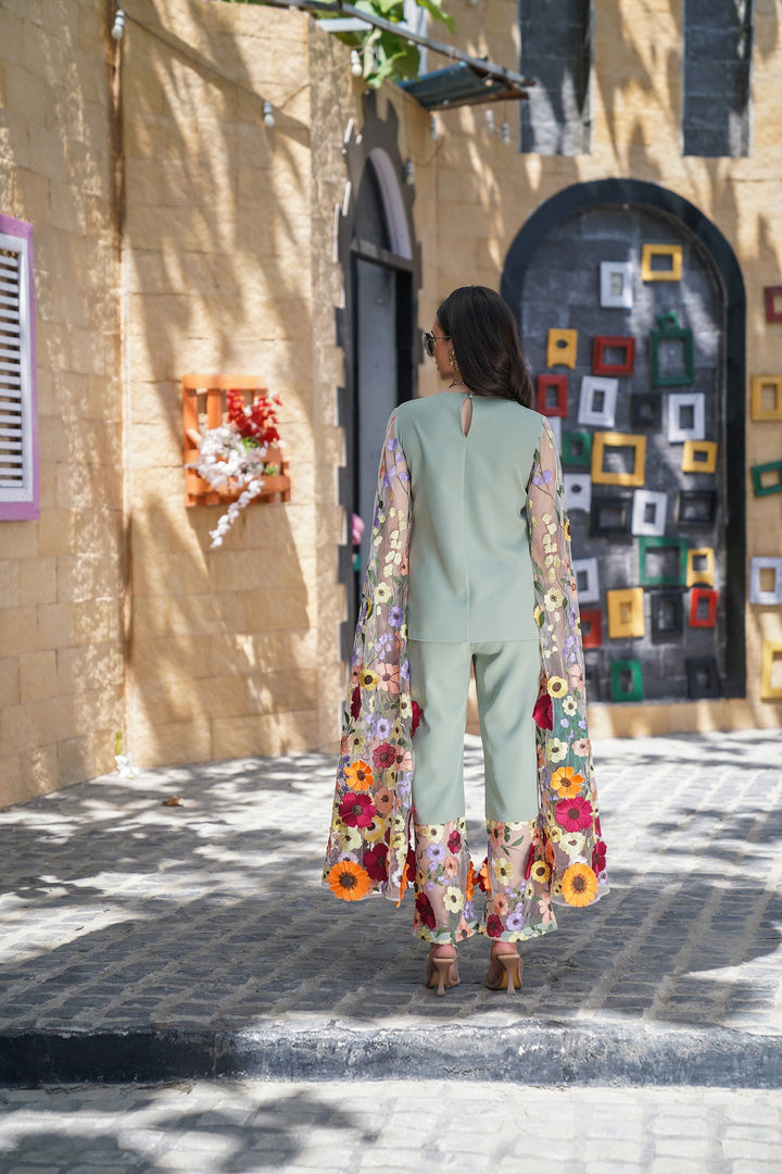 Empress Co-ord- Pistachio