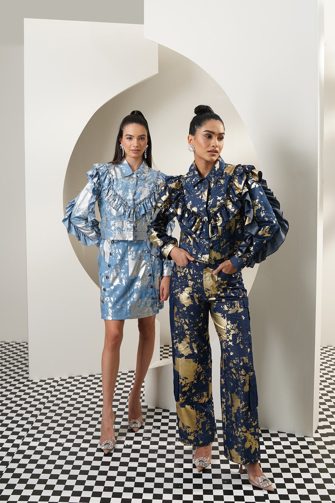 Galaxy Top- Navy Blue