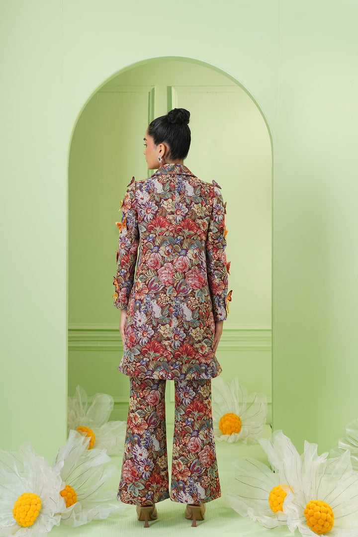 Mirangi Overcoat - Roses