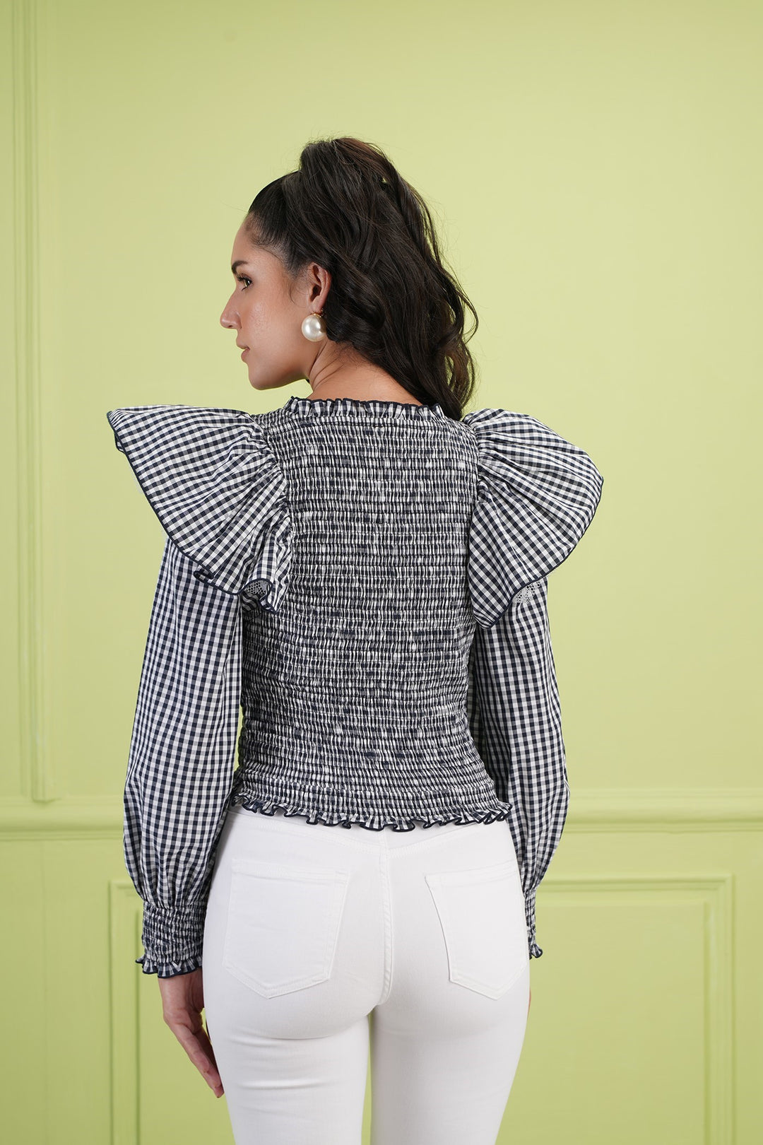 Ghingham Gang Top