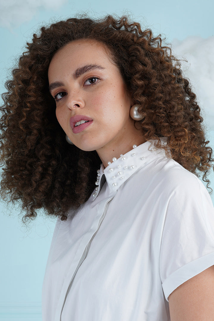 Lovin' It Dress- White