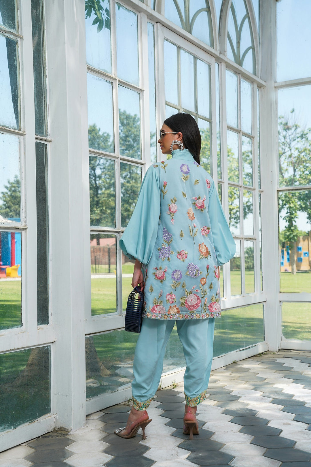 Angelic Co-ord- Blue