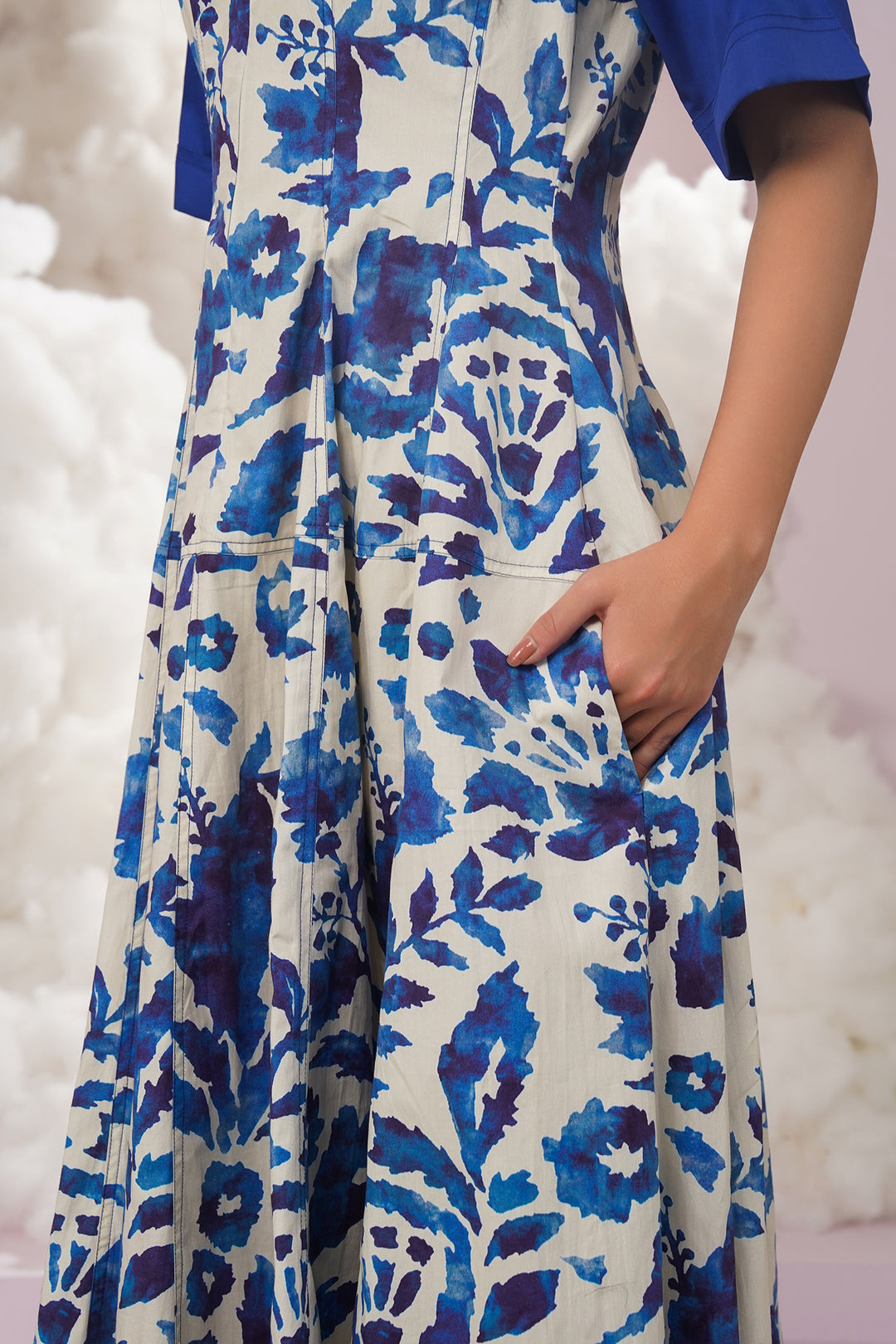 starburst dress- tie dye