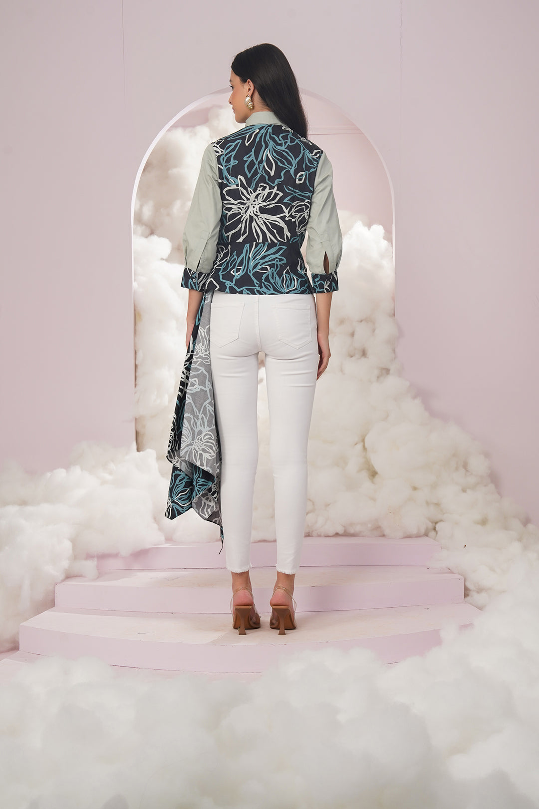 fio top - blue