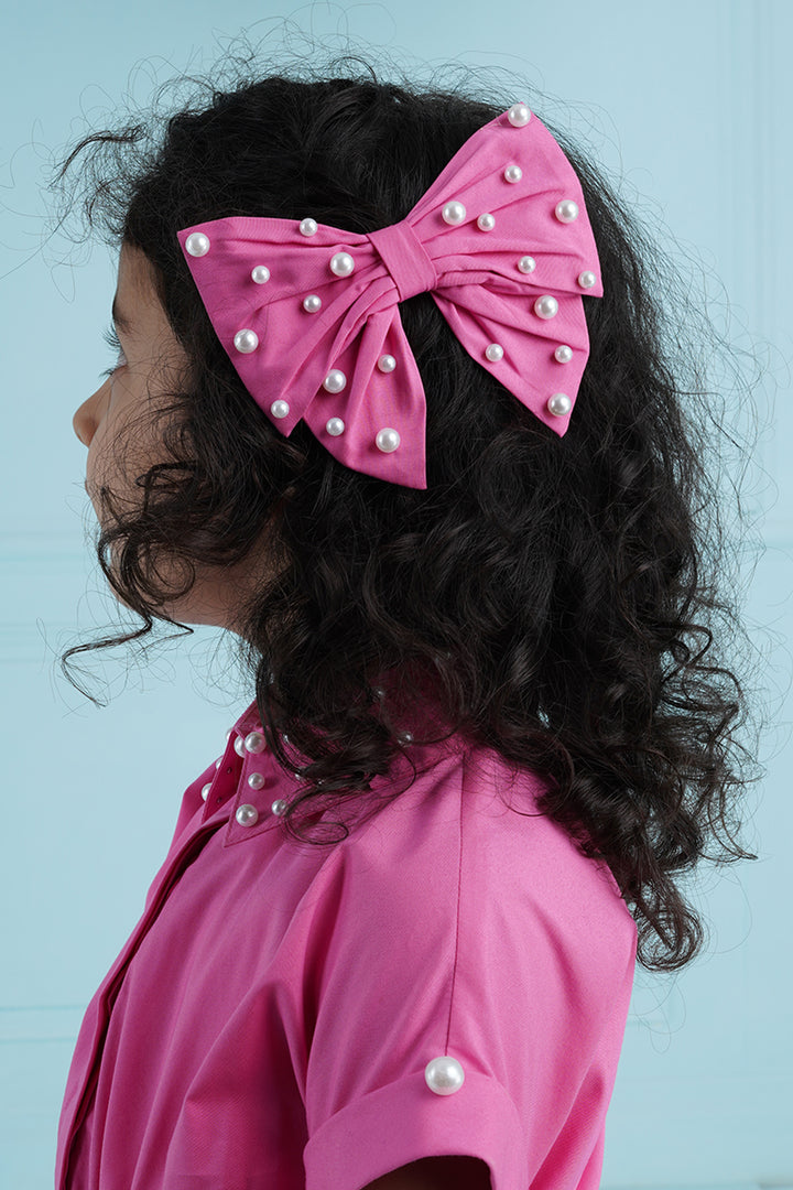 Lovin' It Dress Kids- Bubble Gum Pink