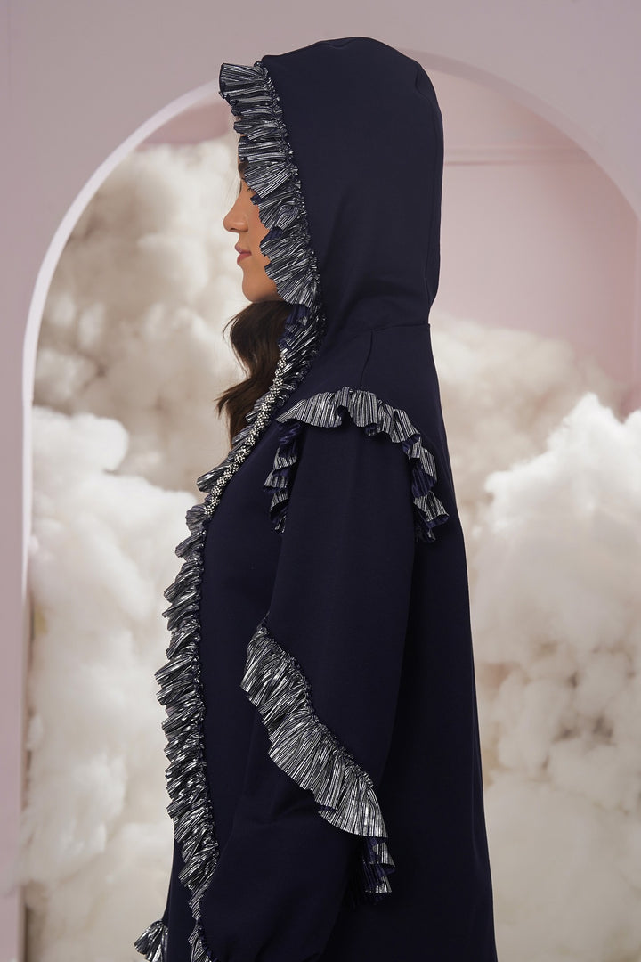 Not like us hoodie- navy