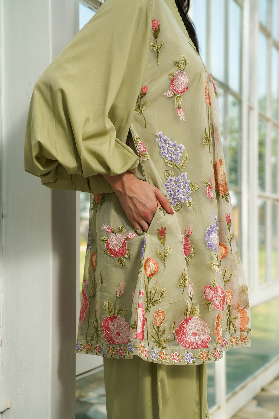 Angelic Co-ord- Lime