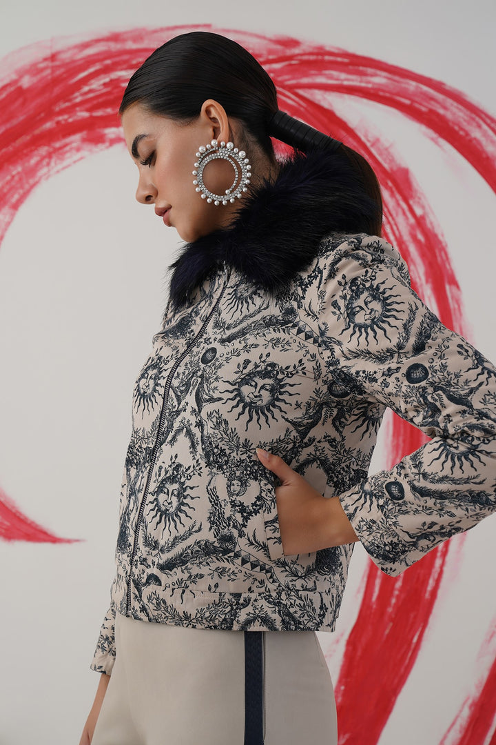 double trouble jacket navy