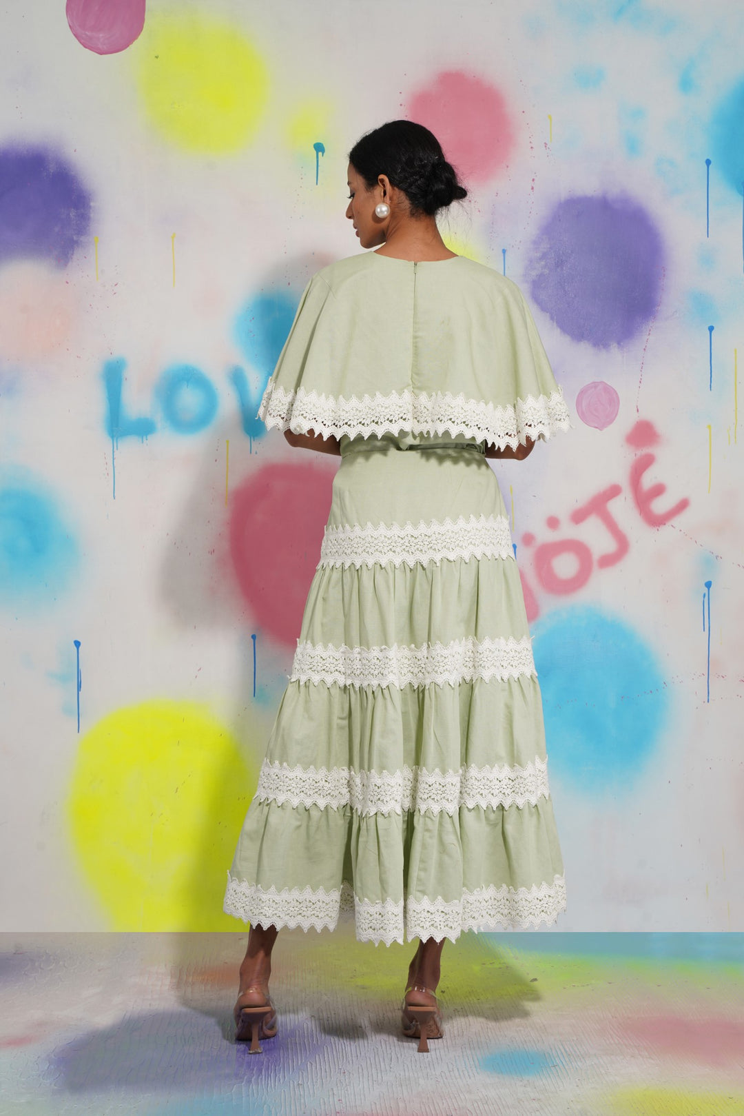 Paris Top -Pistachio