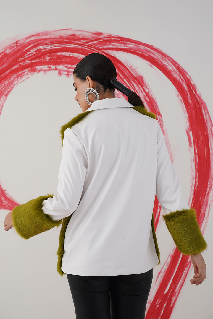 german jacket- white