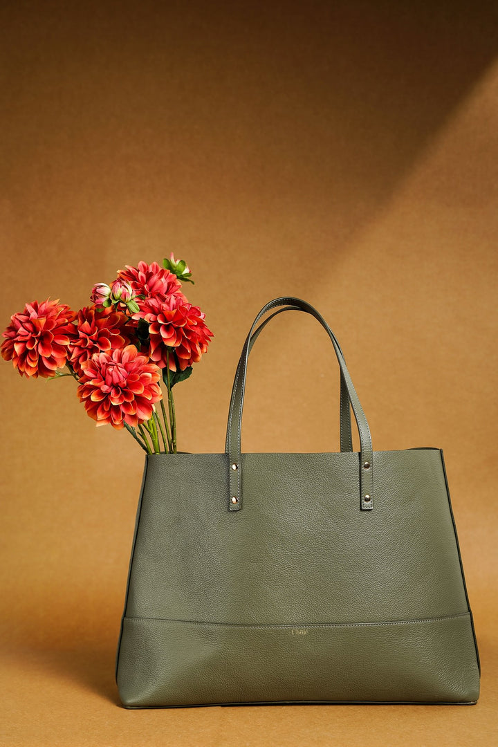 Hayla Shopper - Olive