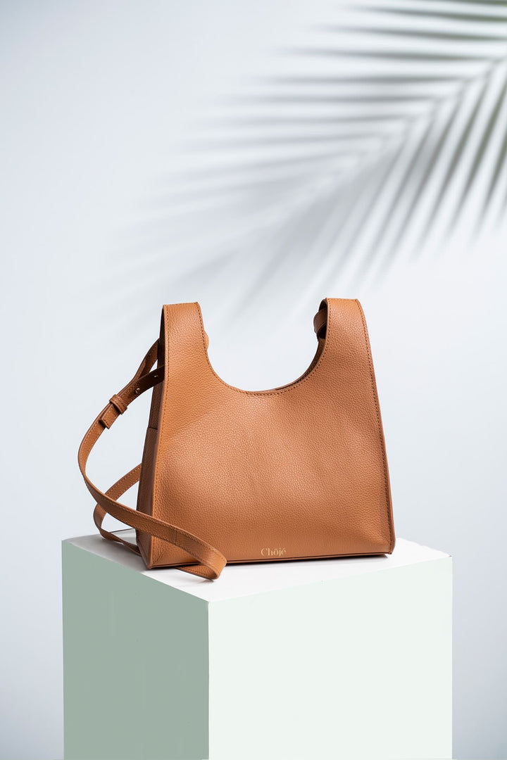 Alexis Cross-Body - Tan
