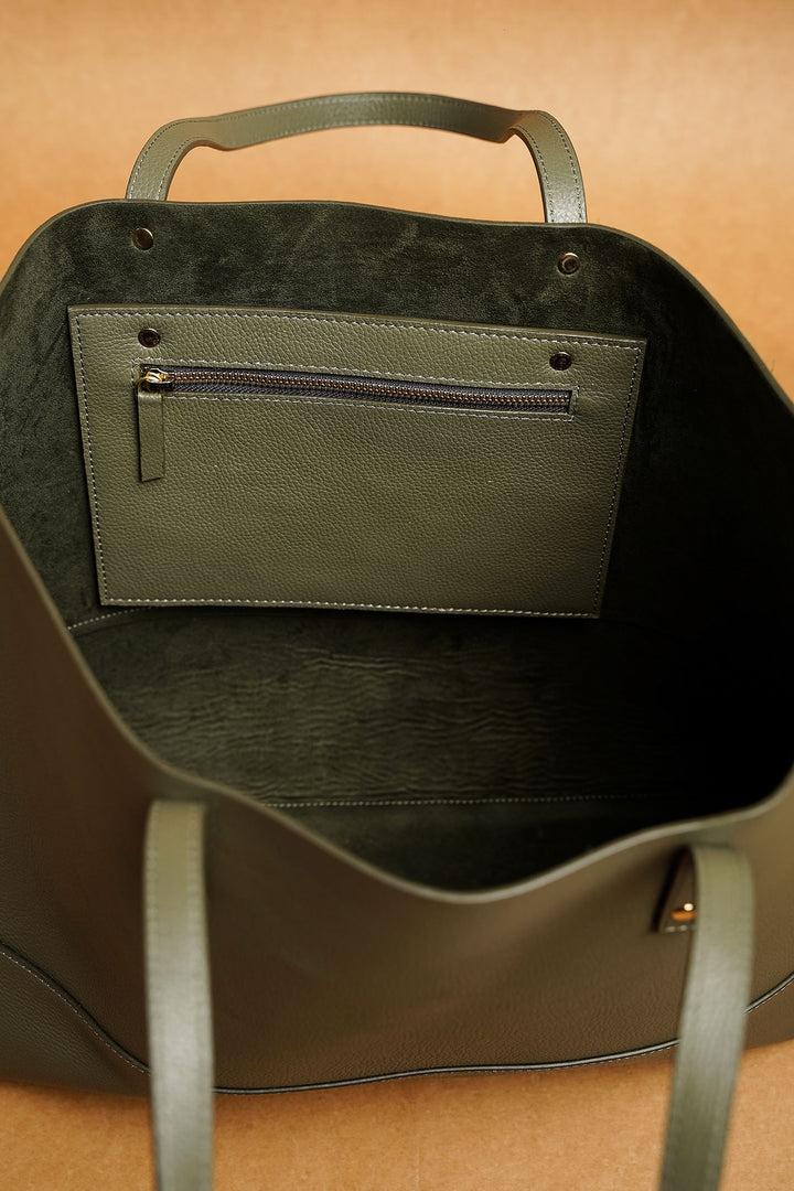 Hayla Shopper - Olive