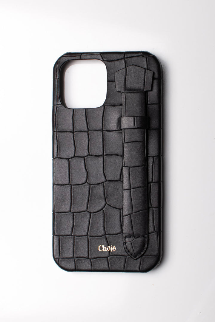 Himra Mobile Cover - Black Croco
