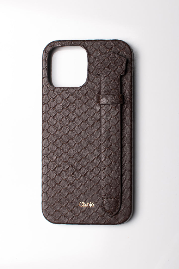 Himra Mobile Cover - Brown Scaled