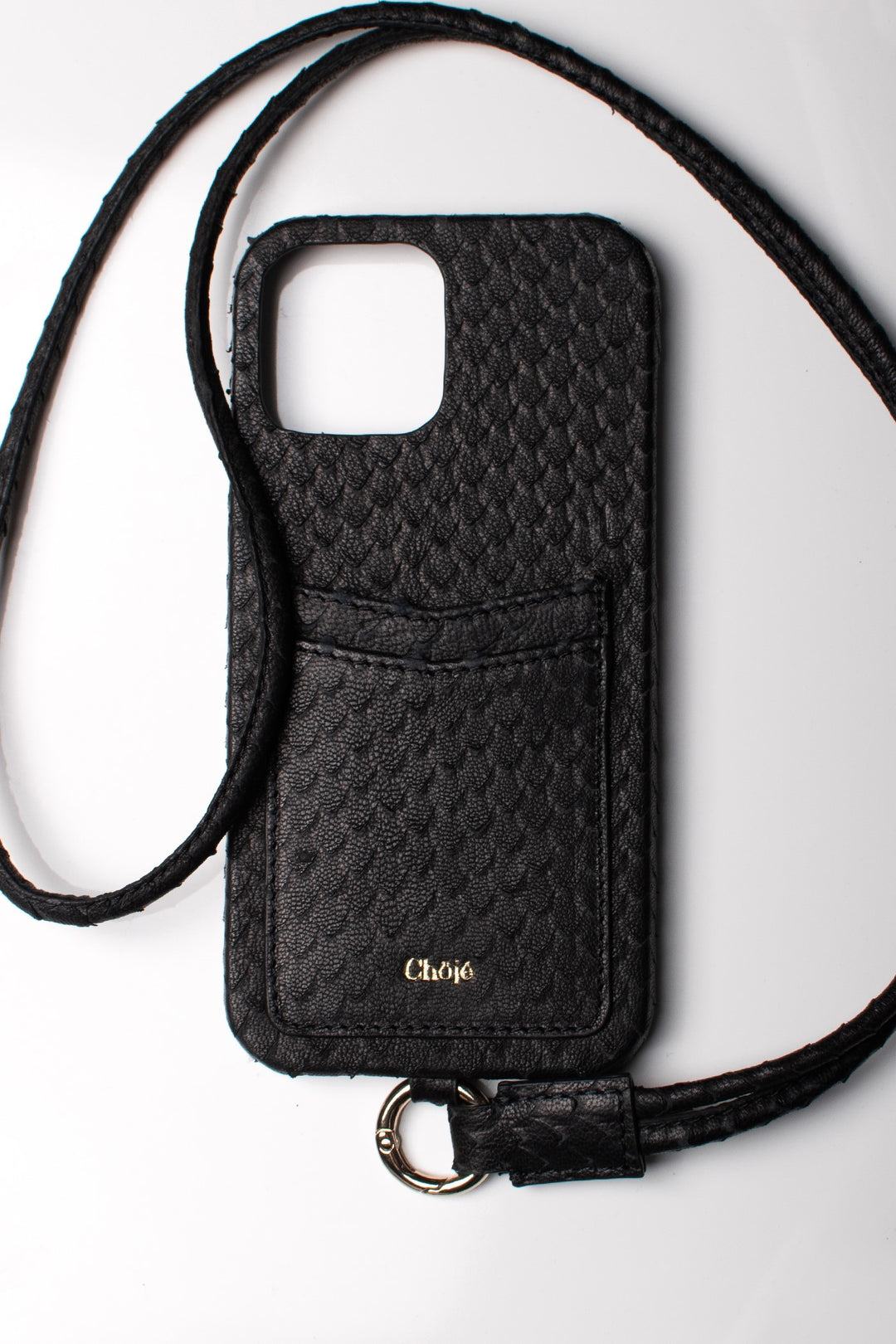 Soleil Mobile Cover -  Black Scaled