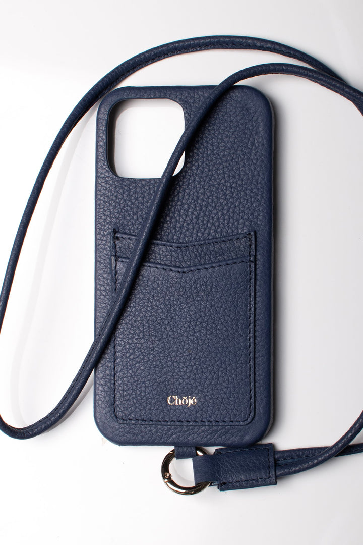 Soleil Mobile Cover - Navy