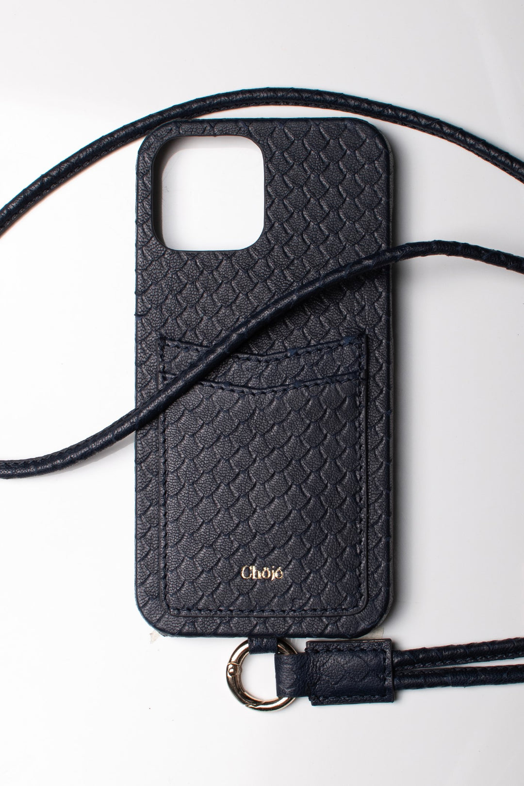 Soleil Mobile Cover -  Blue Scaled