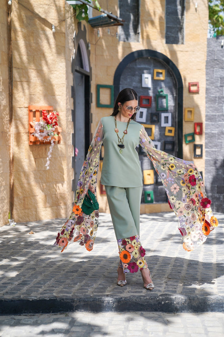 Empress Co-ord- Pistachio