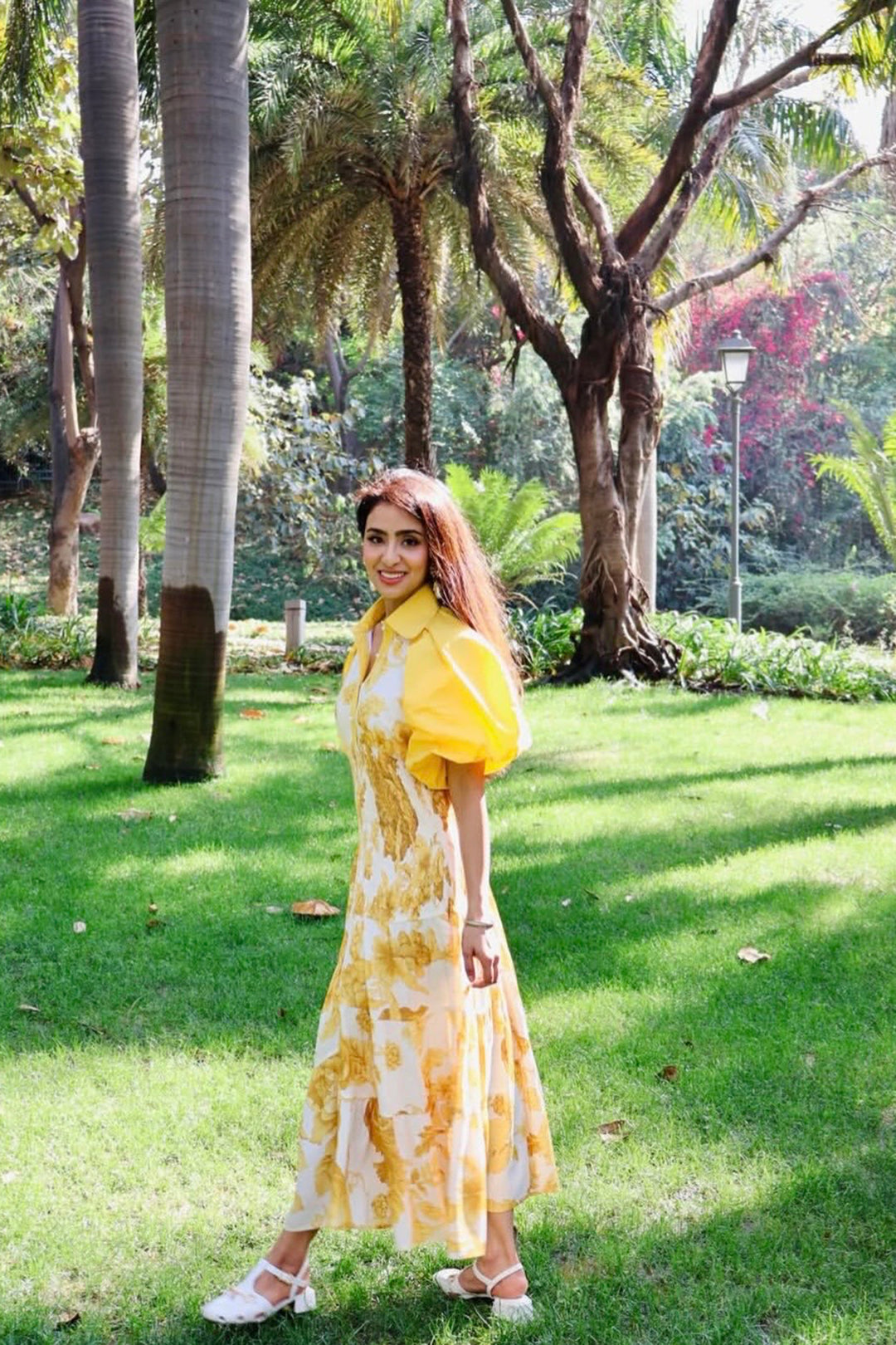 Muskan Sethi In alba dress - yellow