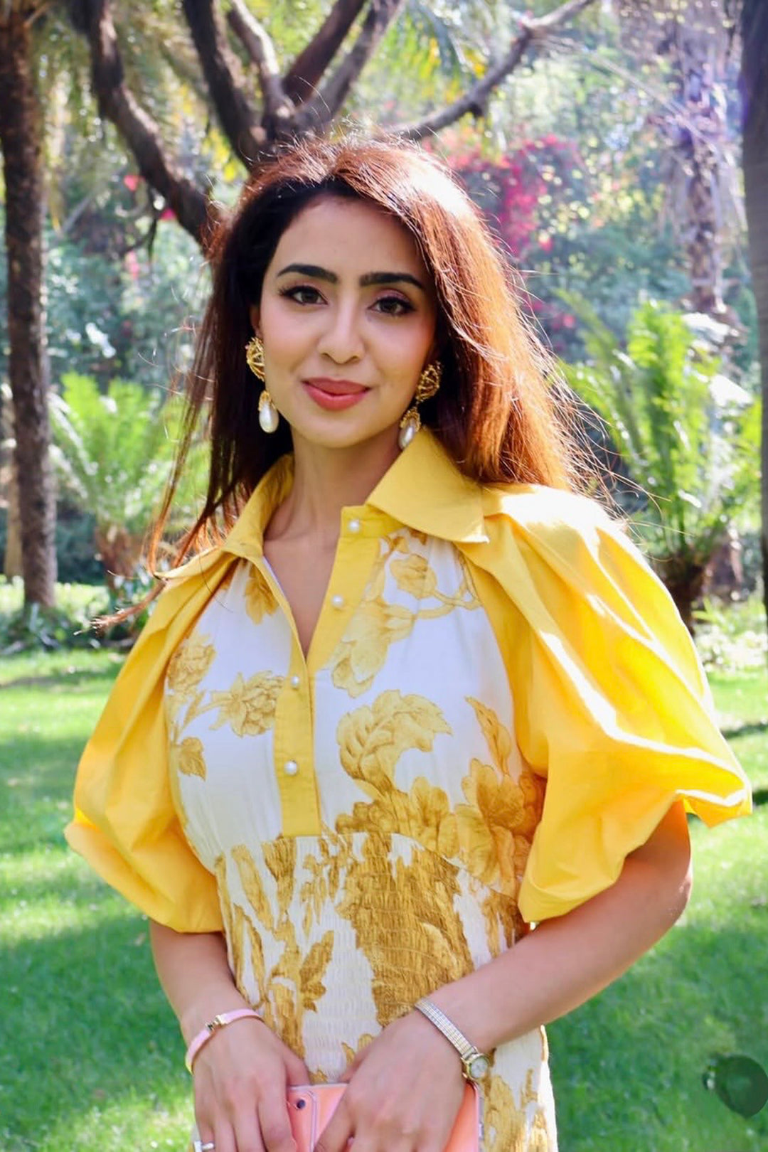 Muskan Sethi In alba dress - yellow