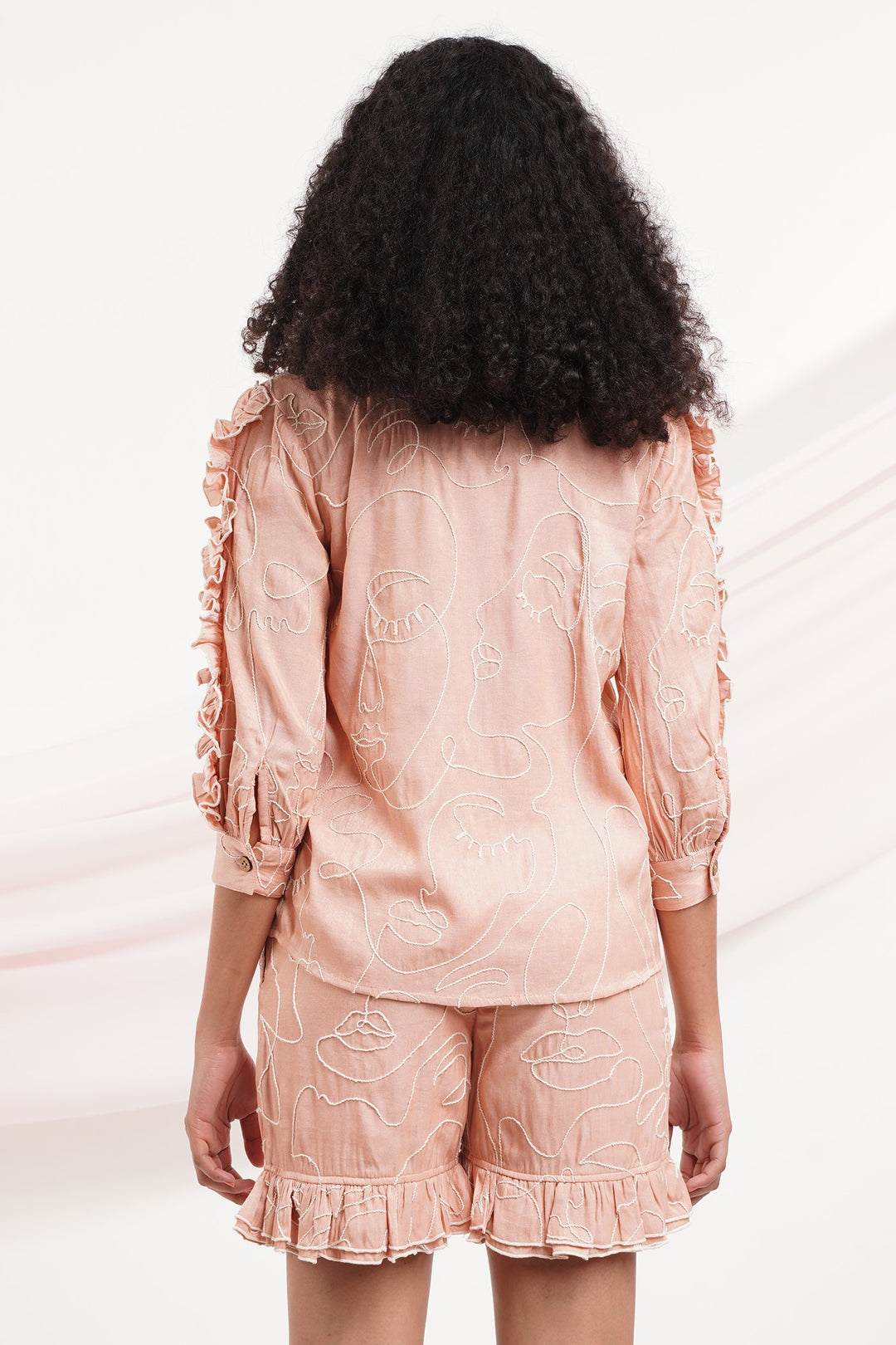 Head Over Heels Top- Faces Brick